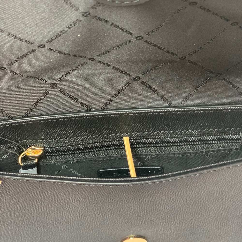 Michael Kors Bag JSI MD Conv Chn Pouchtte Black - Picture 15 of 16